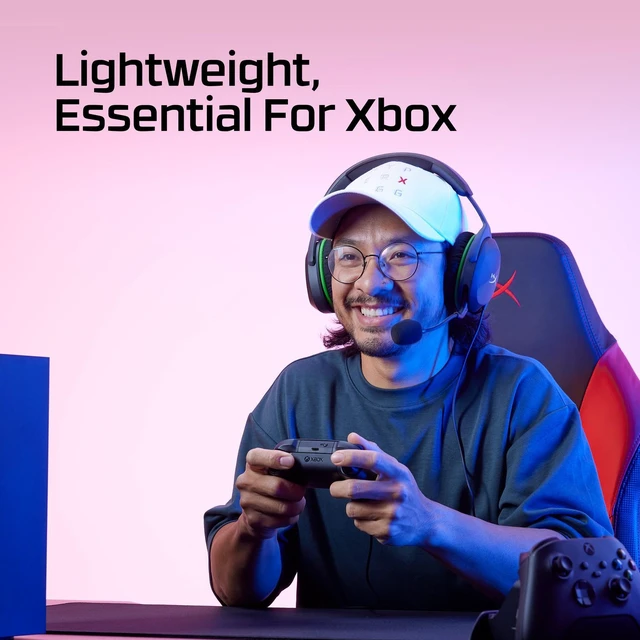 Alt view image 7 of 7 - HyperX CloudX Stinger 2 Core - Gaming Headset - Xbox - Black