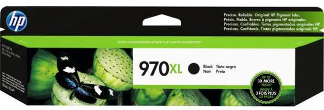 Main image of HP 970XL High Yield Black Original Ink Cartridge, ~9,200 pages, CN625AM