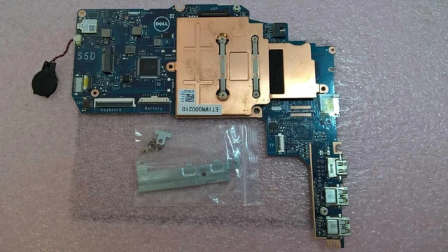 Alt view image 2 of 7 - Dell Latitude 3180 Motherboard With Intel N3350 1.10GHz 4GB RAM 01J31P LA-E371P