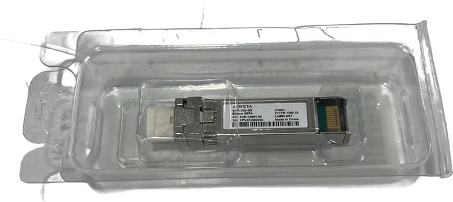 Alt view image 2 of 2 - SFP-10G-SR Arista Compatible 10GBASE-SR 850nm MM 300m SFP (AMX)
