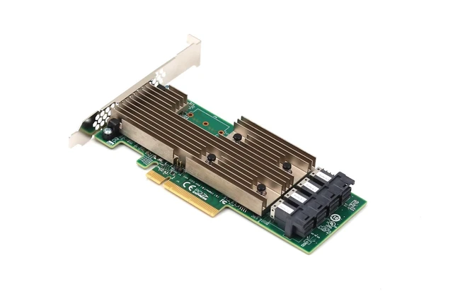 Alt view image 2 of 3 - (NOT FOR HOME PC!) PULLS LSI SAS 9305-16i 16 PORT PCIE 12 GB/S HOST BUS ADAPTER SAS9305-16i