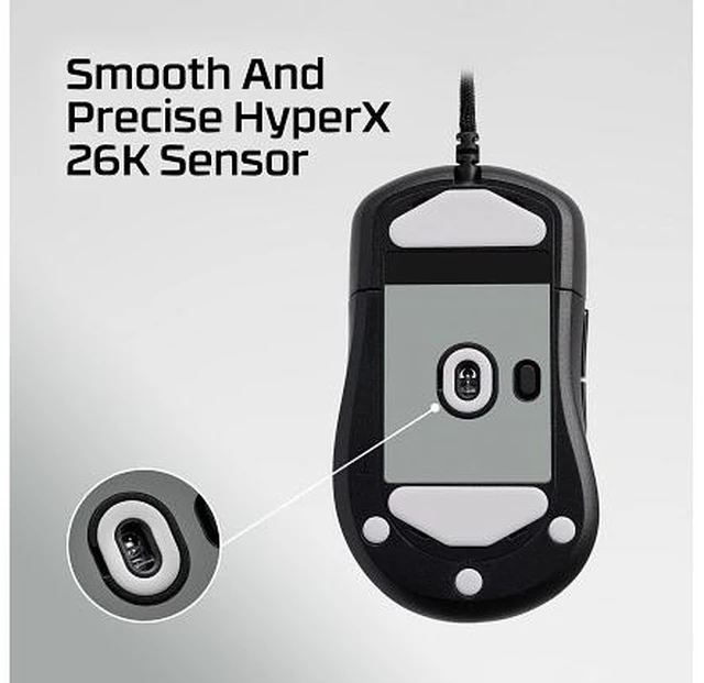 Alt view image 2 of 7 - HyperX Pulsefire Saga Gaming Mouse (Black)