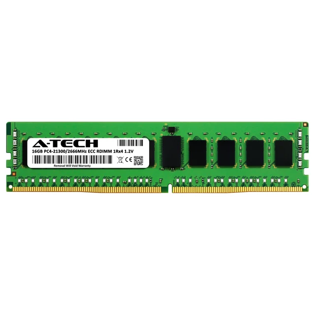 Alt view image 2 of 3 - (NOT FOR HOME PC!) 16GB DDR4 PC4-21300 ECC RDIMM (Replacement for HPE 874540-001) Server Memory RAM