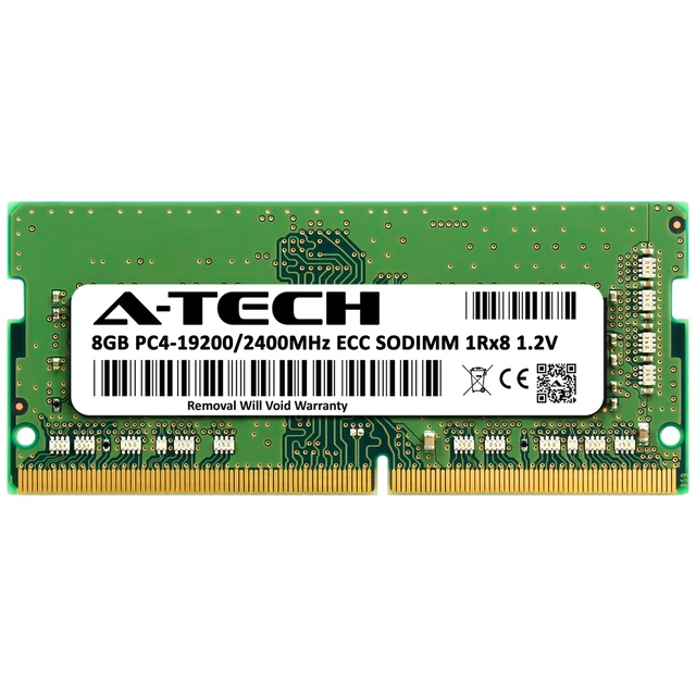 Alt view image 2 of 6 - (NOT FOR HOME PC!) 8GB PC4-19200 ECC SODIMM (Replacement for Kingston KVR24SE17S8/8MA) Memory RAM