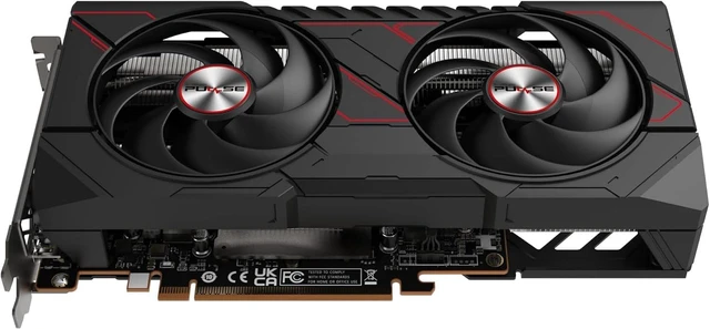 Alt view image 5 of 7 - Sapphire PULSE RX 9060 XT 16GB GDDR6 AMD RDNA 4 Gaming OC Graphics Card