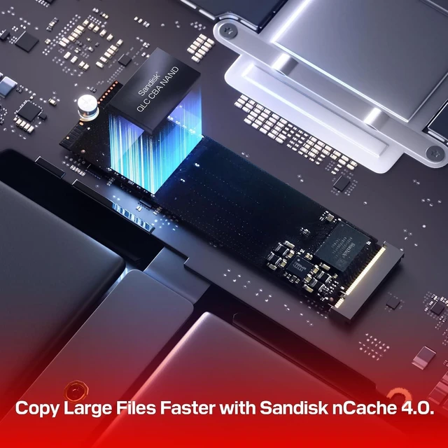 Alt view image 3 of 7 - WD Blue SN5100 4TB NVMe M.2 2280 PCIe Gen 4.0, Up to 6,900MB/s Internal SSD