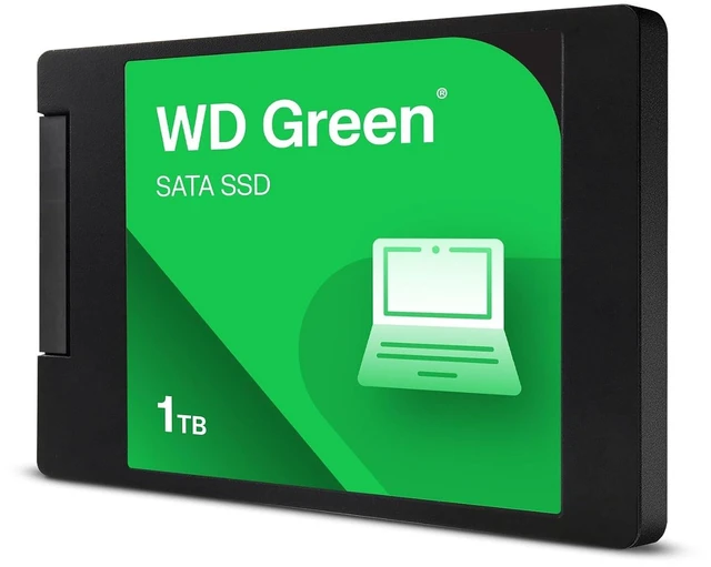 Alt view image 2 of 4 - Western Digital Green 1TB SATA III 2.5" Internal SSD 545MB/s WDS100T5G0A