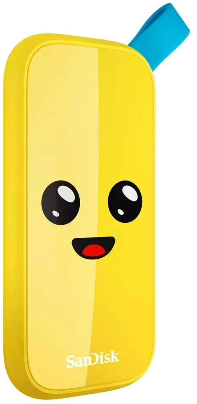 Alt view image 3 of 5 - SanDisk Fortnite Peely 1TB Portable SSD USB-C USB 3.2 Gen 2 800MB/s