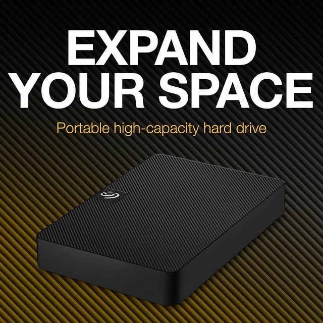 Alt view image 3 of 6 - Seagate Portable 4TB External Hard Drive HDD 2.5 Inch USB 3.0 STKM4000400