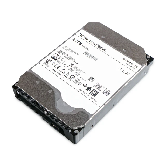 Alt view image 7 of 7 - WD DC HC570 22TB WUH722222ALE6L1 0F48154 7.2K RPM SATA 6Gb/s 512e 3.5" HDD