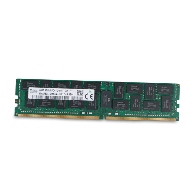 Alt view image 3 of 7 - SK Hynix 64GB DDR4 2400MHz HMAA8GL7MMR4N-UH 4Rx4 PC4-2400T LRDIMM Server RAM