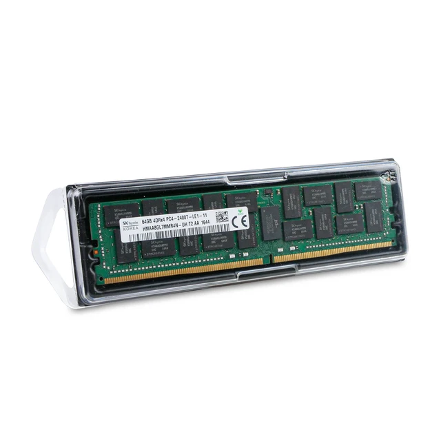 Alt view image 2 of 7 - SK Hynix 64GB DDR4 2400MHz HMAA8GL7MMR4N-UH 4Rx4 PC4-2400T LRDIMM Server RAM