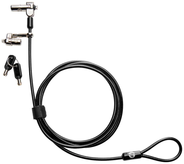 Alt view image 2 of 2 - HP Nano Keyed Cable Lock