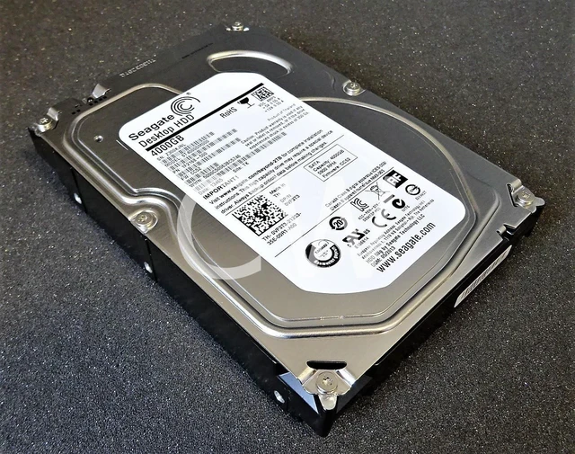 Alt view image 2 of 2 - Seagate SATA 6Gb/s 3.5-Inch 4TB Desktop HDD (ST4000DM000)