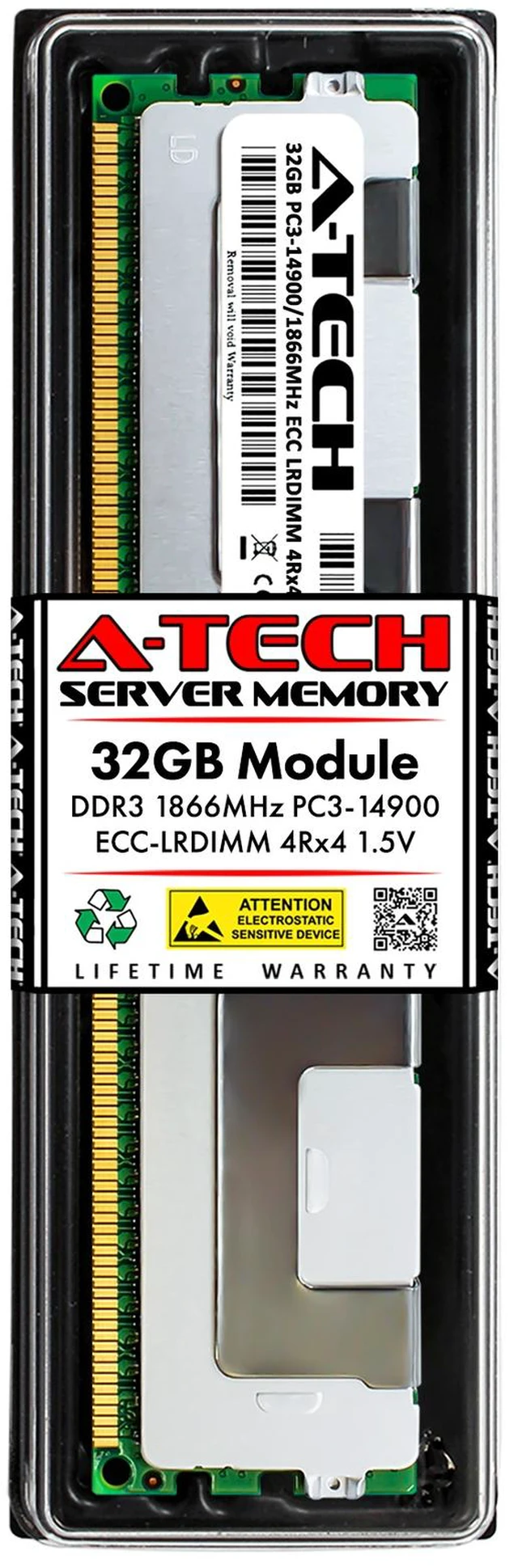 Main image of 32GB RAM Replacement for Dell PowerEdge T320 SNPJGGRTC/32G Memory