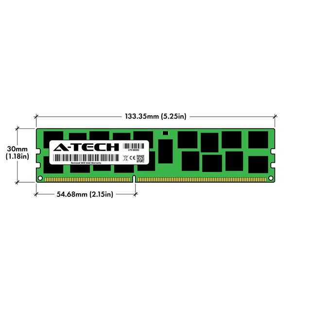 Alt view image 3 of 5 - 48GB 3x 16GB PC3-10600R RDIMM Dell PowerEdge M910 II R810 II R910 II Memory RAM