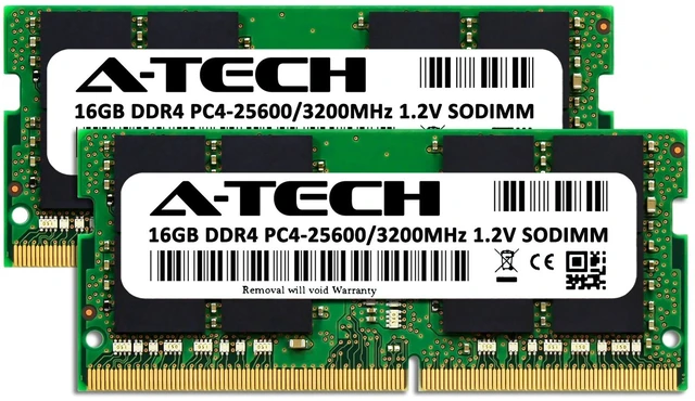 Alt view image 2 of 4 - 32GB 2x 16GB DDR4-3200 Dell OptiPlex 7400 AIO 7410 AIO Memory RAM