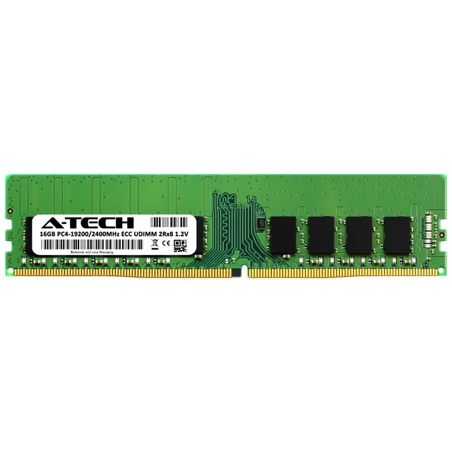 Alt view image 2 of 4 - (NOT FOR HOME PC!) 16GB DDR4 PC4-19200E ECC UDIMM (Replacement for Dell A9755661) Server Memory RAM