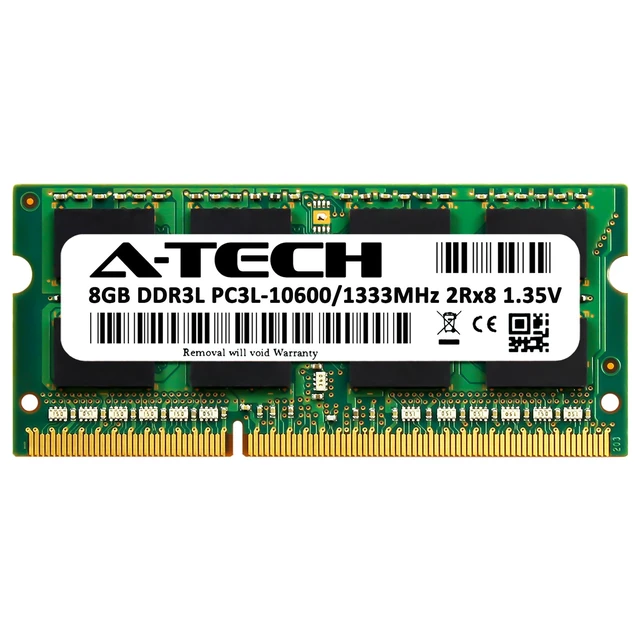 Alt view image 2 of 5 - 8GB PC3L-10600 Dell Inspiron 14 3451 15 3551 15 5551 20 3043 AIO 3646 Memory RAM
