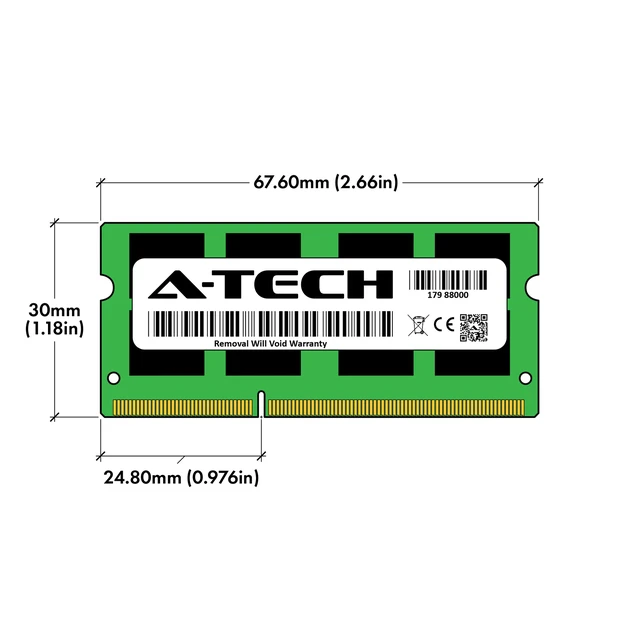 Alt view image 3 of 7 - 4GB 2 x 2GB DDR 3 Laptop Modules 12800 1600 Notebook 204p 204-pin Memory Ram Lot