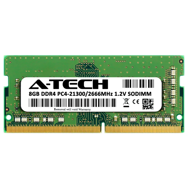 Alt view image 2 of 7 - 8GB DDR4-2666 Dell Inspiron 3490 3493 3580 15 5510 15 5515 15 7510 Memory RAM
