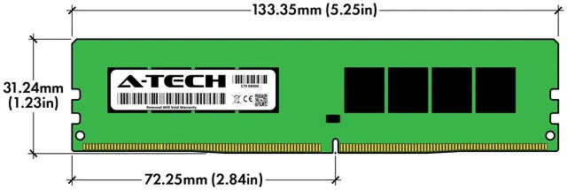Alt view image 3 of 7 - 8GB DDR4-2400 Lenovo IdeaCentre 700 310S-08ASR 510A-15ABR 510A-15ICB Memory RAM