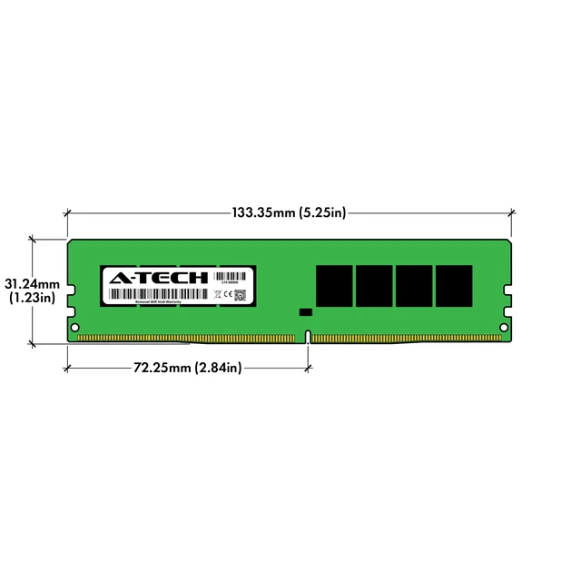 Alt view image 3 of 7 - 16GB DDR4-3200 ASRock Server Board X570D4U-2L2T Z490D4U-2L2T Memory RAM