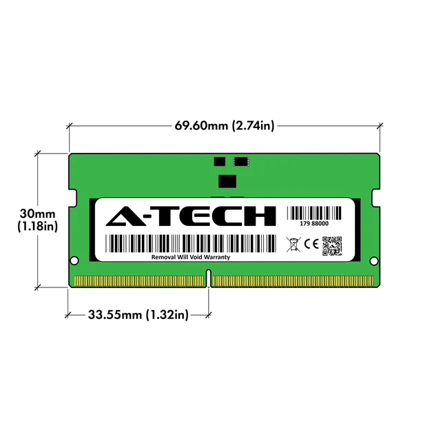 Alt view image 3 of 7 - 8GB DDR5-5200 ASUS TUF GAMING F16 (2024) FX607VU Memory RAM