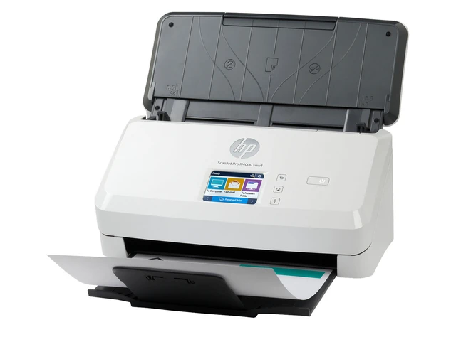 Alt view image 2 of 7 - HP ScanJet Pro N4000 snw1 Sheet-feed Scanner