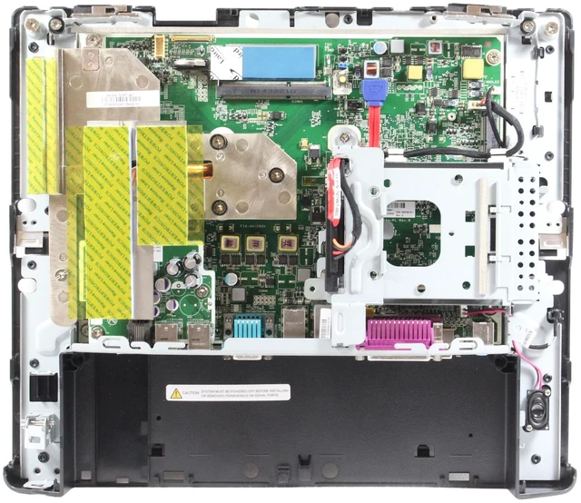 Main image of HP RP7100 RP7800 Terminal Motherboard Chassis Intel Celeron 807UE 683096-004