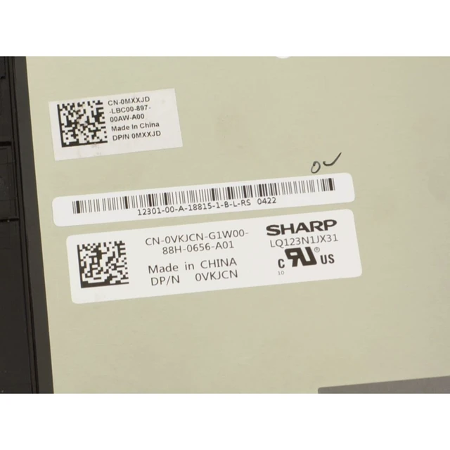 Alt view image 3 of 5 - Dell Latitude 5285 Tablet 12.3" FHD Touchscreen LCD Display Assembly MXXJD