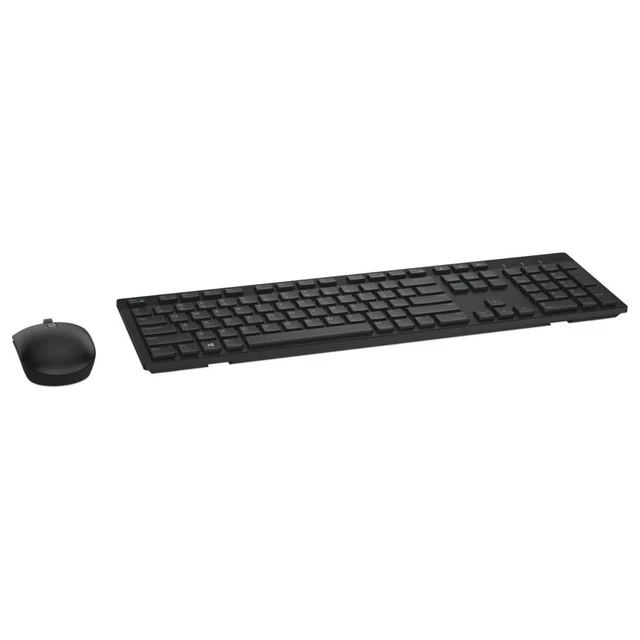 Alt view image 3 of 5 - Dell KM636 Wireless Keyboard Mouse Combo Spanish Latin American Black 5WH32