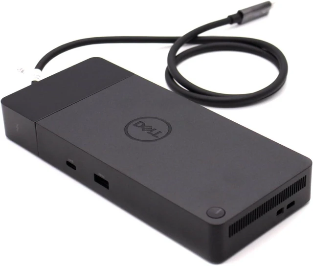 Alt view image 2 of 7 - Dell Thunderbolt 4 USB-C Dock WD22TB4 HDMI DP RJ45 with 180W AC Adapter MT6V9