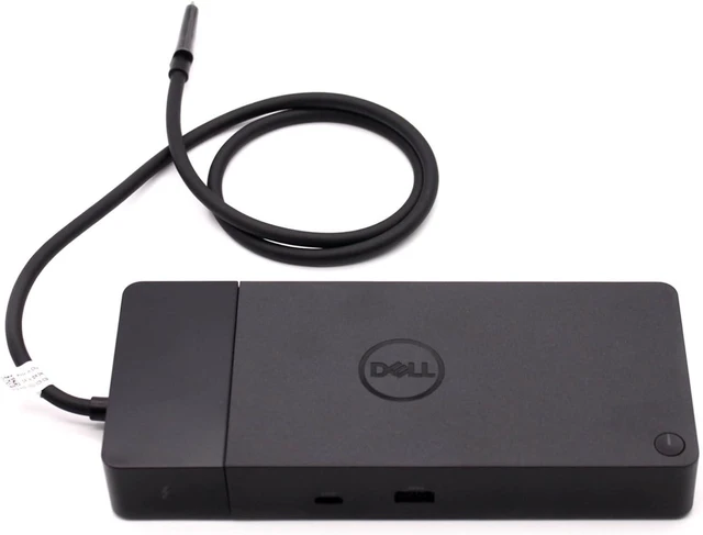 Alt view image 6 of 7 - Dell Thunderbolt 4 USB-C Dock WD22TB4 HDMI DP RJ45 with 180W AC Adapter MT6V9