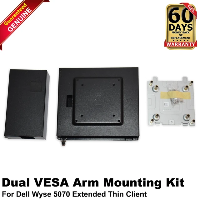 Main image of Dell Wyse 5070 Extended Thin Client Dual VESA Arm Mount Kit HN9D4