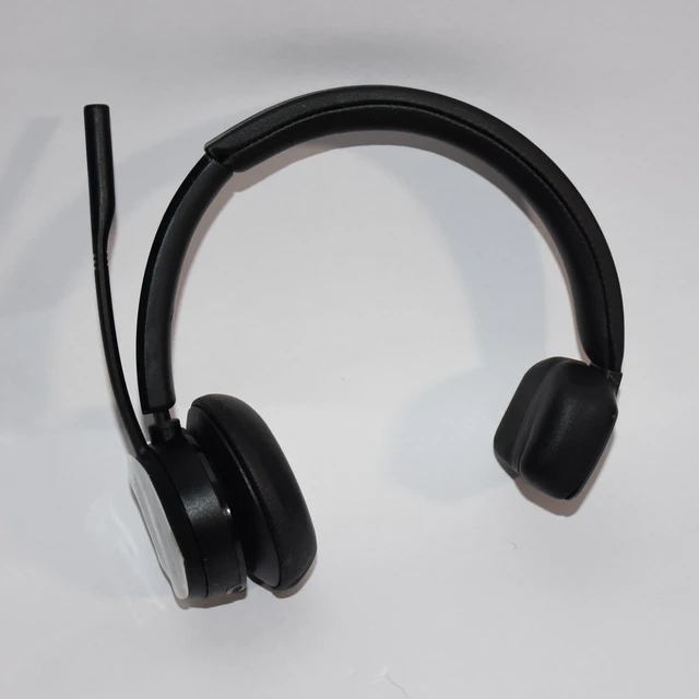 Alt view image 3 of 7 - HP Poly Savi 7310 Monaural Wireless DECT Headset Noise Canceling Black 7S430AA