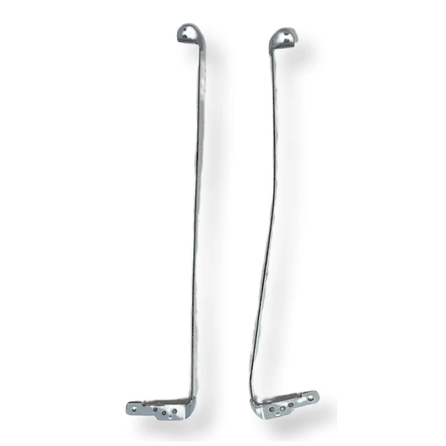 Alt view image 2 of 6 - Lot 2 HP Compaq Presario CQ50 Left Right LCD Hinge Bracket Set 489975-001