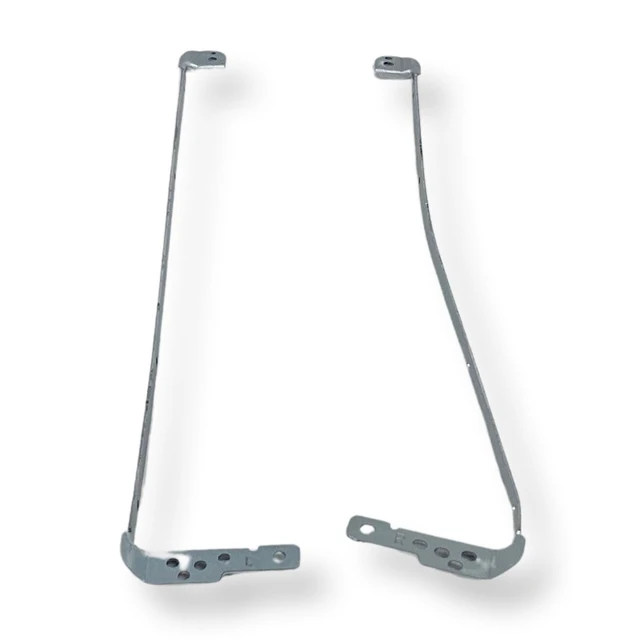 Alt view image 6 of 6 - Lot 2 HP Compaq Presario CQ50 Left Right LCD Hinge Bracket Set 489975-001