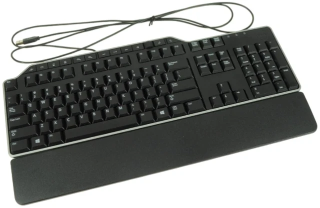 Main image of Dell KB522 USB Wired Multimedia Business Keyboard 104-Key US QWERTY 7KKPH - OEM