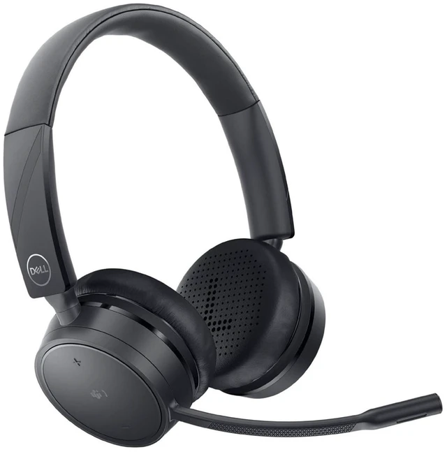 Alt view image 4 of 7 - Dell Pro WL5022 Wireless Bluetooth Headset Stereo Microphone MDW3X 8X2FG
