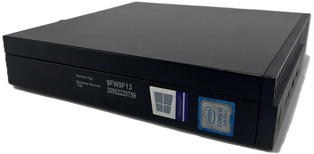 Alt view image 3 of 5 - Dell OptiPlex 3070 Mini Desktop i5 9th Gen 120GB SSD 8GB RAM Win 11 Pro (BD)