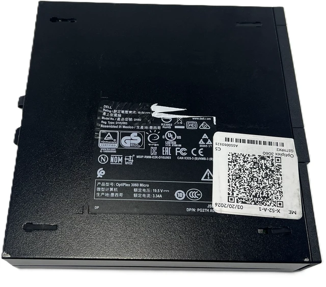 Alt view image 6 of 6 - Dell Optiplex 3060 Micro Desktop i5 8th Gen 128GB SSD 8GB RAM Win 11 Pro (BD)