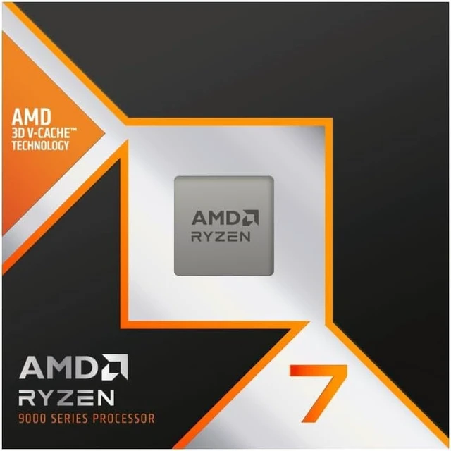 Alt view image 2 of 3 - AMD Ryzen 7 9850X3D 8-Core 16-Thread 5.6GHz 120W AM5 CPU 100-100001973WOF