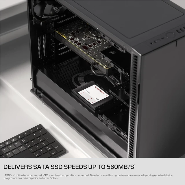 Alt view image 4 of 6 - SanDisk 500GB 520 NAS Internal SSD SATA 2.5", Up to 560 MB/s SDSS51500GAB-000G0