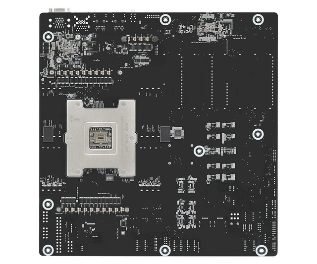 Alt view image 3 of 4 - AsRock Rack Single SP5 EEB Motherboard, 500W TDP, AMD EPYC 9005/9004, DDR5