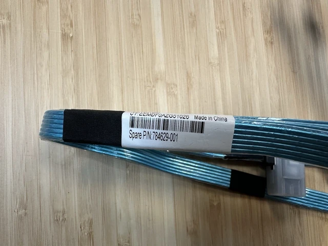 Alt view image 5 of 5 - (NOT FOR HOME PC!) HPE 781579-001 4x4 Mini-SAS Cable From SAS Expander To SFF Cage 784629-001