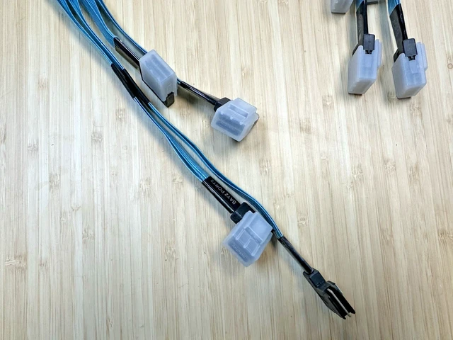 Alt view image 3 of 5 - (NOT FOR HOME PC!) HPE 781579-001 4x4 Mini-SAS Cable From SAS Expander To SFF Cage 784629-001