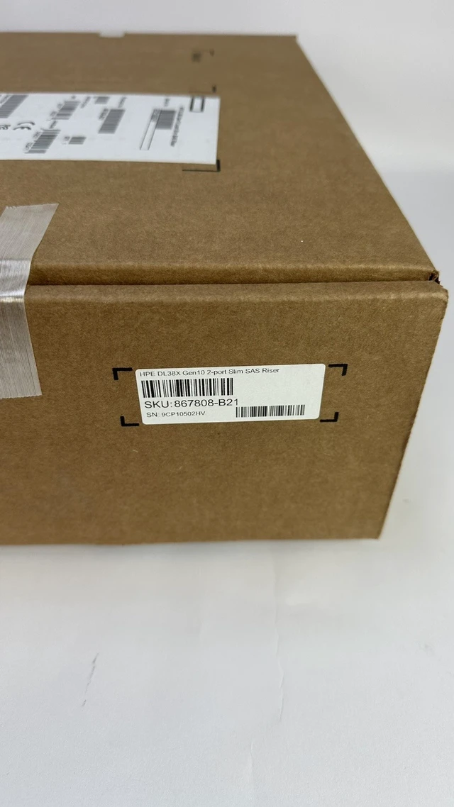 Alt view image 5 of 5 - (NOT FOR HOME PC!) HPE DL385 DL380 DL38X Gen10 2-Port 4 NVME SlimSAS Tertiary Riser Kit 867808-B21