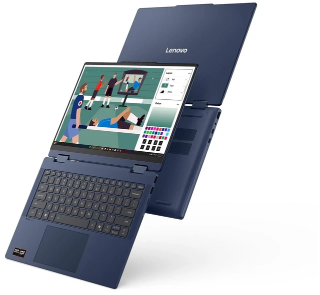 Alt view image 2 of 5 - Lenovo IdeaPad 5 14" WUXGA Touch AMD Ryzen AI 7 445 16 GB 1 TB SSD W11H Laptop