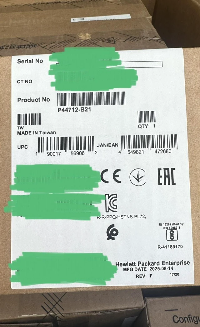Main image of HPE 1800W-2200W Flex Slot 96% Titanium Hot Plug Power Supply Kit 200V P44712-B21